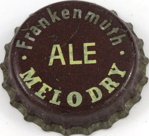 1951 Frankenmtuh Mel-O-Dry Ale  Bottle Cap Frankenmuth, Michigan