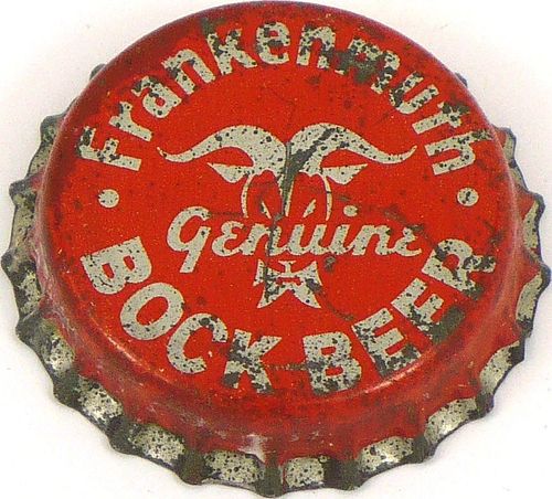 1955 Frankenmuth Genuine Bock Beer  Bottle Cap Frankenmuth, Michigan