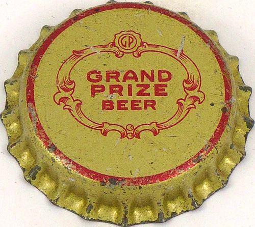 1957 Grand Prize Beer  Bottle Cap Houston, Texas