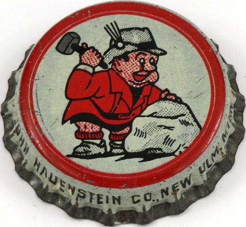 1954 Hauenstein Beer  Bottle Cap New Ulm, Minnesota