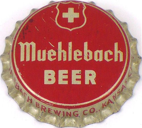1954 Muehlebach Beer  Bottle Cap Kansas City, Missouri