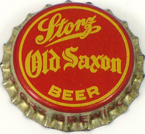 1933 Storz Old Saxon Beer  Bottle Cap Omaha, Nebraska
