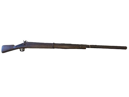 Large early percussion market or punt gun.
