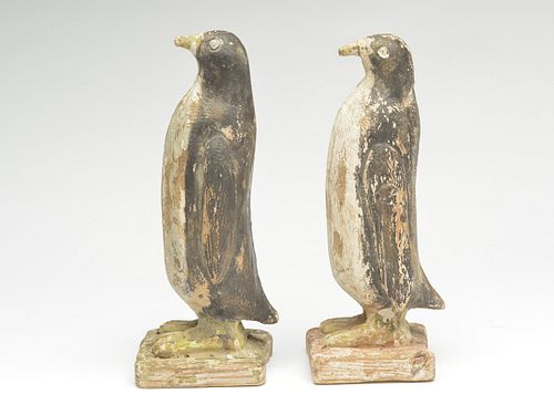 A pair of penguins.