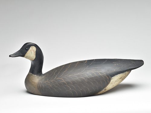 Finely painted Canada goose, Ward Brothers, Crisfield, Maryland, circa 1930s.