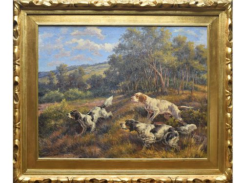 Oil on canvas, Edmund Henry Osthaus (1858-1928).