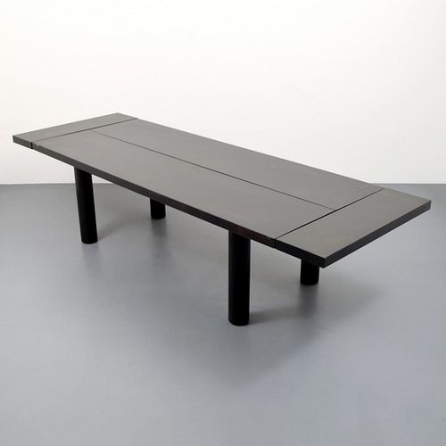 Massive Richard Snyder Dining Table, 95-118"W