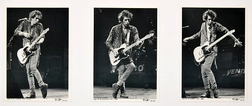 3 Bob Gruen Photos of Keith Richards, Rolling Stones