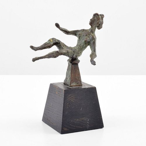 Chaim Gross Bronze Figural Sculpture