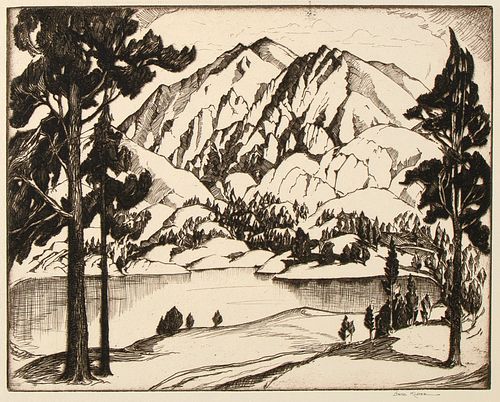 Gene Kloss, Sierra Lake, 1930