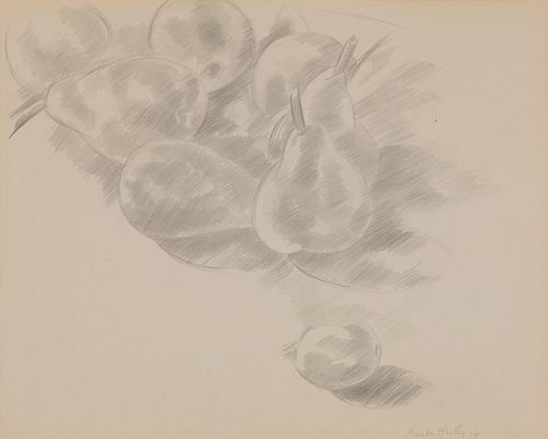 Marsden Hartley, Pears and Lemons, 1927