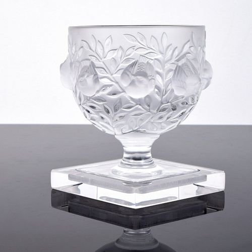 Lalique "Elizabeth" Vase