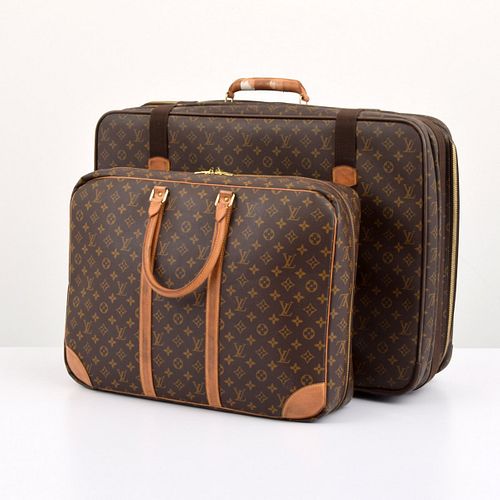 2 Louis Vuitton Soft Suitcases