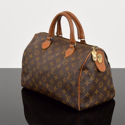 French Company Louis Vuitton "Speedy 30" Handbag