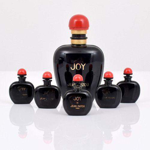 6 Jean Patou "Joy" Perfume Bottles