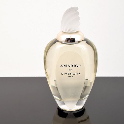 Large Givenchy "Amarige" Factice/Display Perfume Bottle