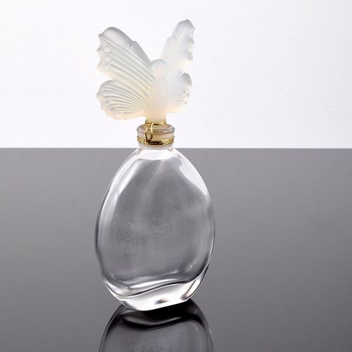 Lalique for Jean Laporte "Le Parfum Qui Vous Metamorphose" Perfume Bottle
