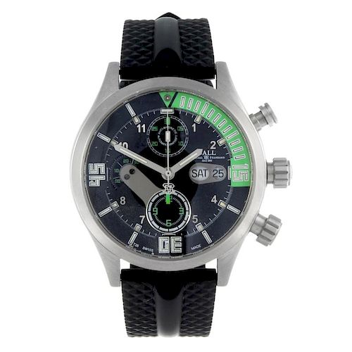 BALL - a gentleman's Engineer Master II Diver chronograph wrist watch. Stainless steel case. Referen