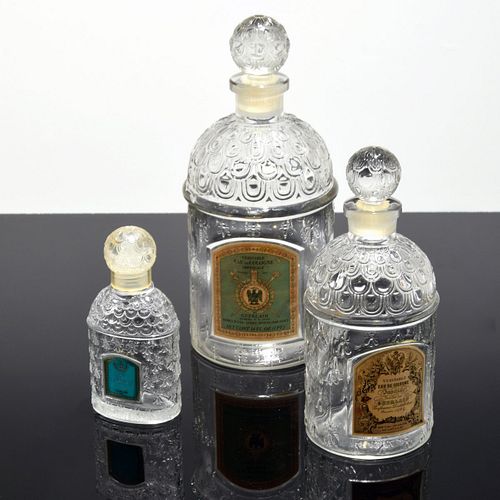 3 Guerlain Perfume Bottles