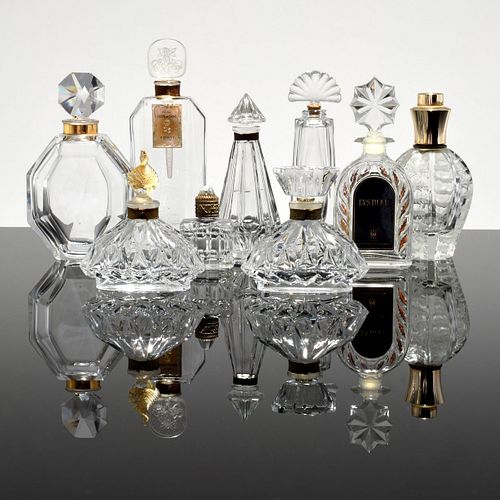 9 Perfume Bottles; Jean Patou, Ciro…