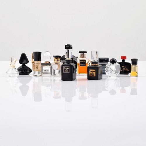 13 Perfume Bottles; Salvadore Dali, Gianfranco Ferre...