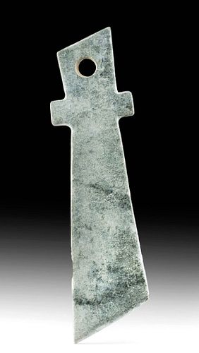 Neolithic Chinese Nephrite Ritual Blade