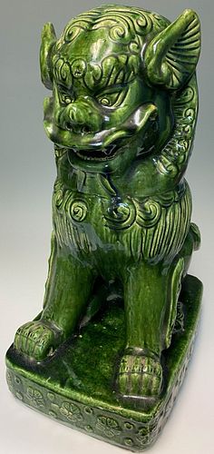 Chinese Pottery Foo Lion