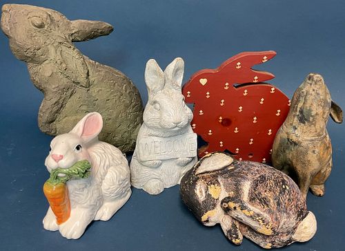 Rabbit Figures and Decorations.