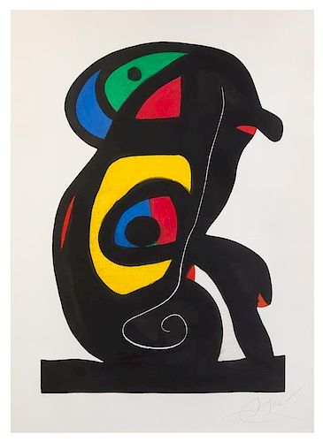 Joan Miro, (Spanish, 1893-1983), Le Brahmane