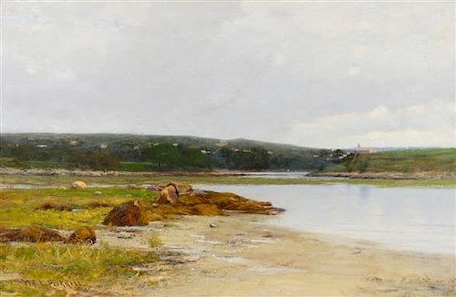 * William Lamb Picknell, (American, 1854-1897), Annisquam River