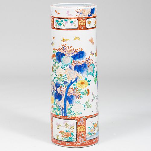 Japanese Imari Porcelain Umbrella Stand