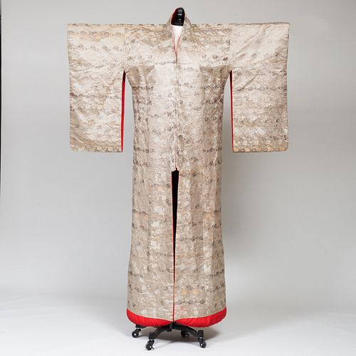 Japanese Embroidered Silk Kimono