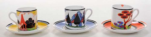 11 Wedgwood Clarice Cliff Café Chic