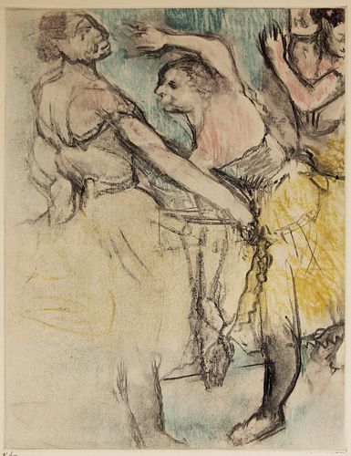 Edgar Degas  - From the Danse Dessin.