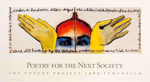 Francesco Clemente/Allen Ginsberg - Poetry for the Next Society