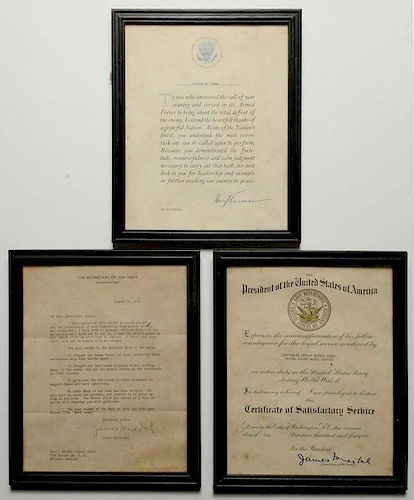 Three World War II Documents