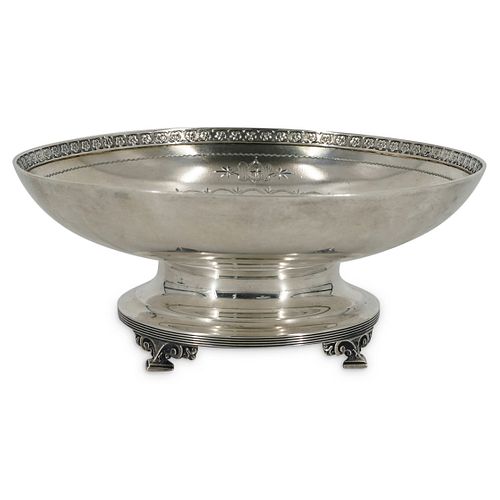 Tiffany & Co. Sterling Silver Footed Dish