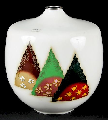 Large Japanese Cloisonne Vase, Taisho Period