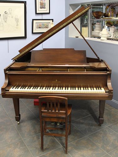 Steinway And Sons Model M Serial # 250739 Piano.