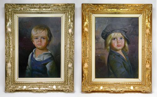 PR Giovanni Bragolin Crying Children Paintings