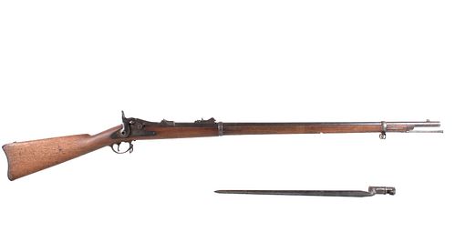 Springfield 1878 .45-70 Trapdoor Rifle & Bayonet
