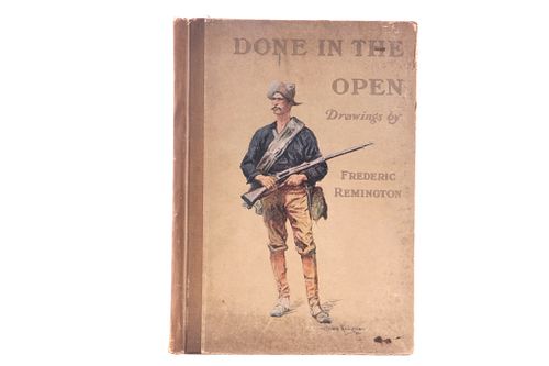 1903 "Done In The Open" Drawings by F.Remington