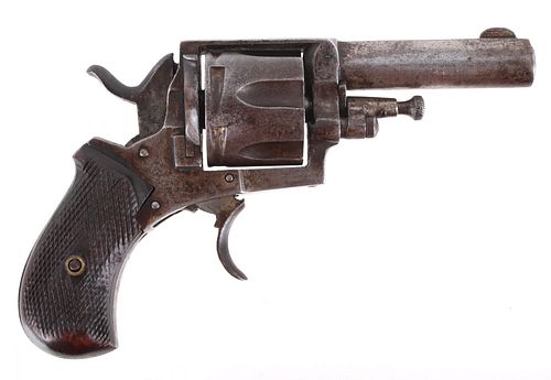 1800's British Bulldog Belgian Made .44 Revolver
