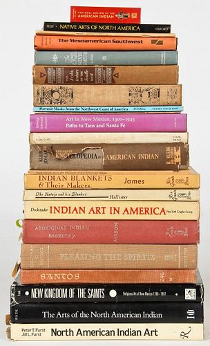Lot of 21+ Books on North and Central Native American Art and Culture