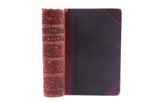 The Undeveloped West by Beadle 1873 1st Ed.
