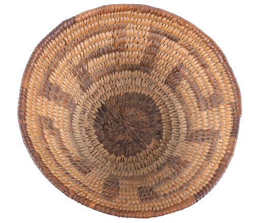 Tohono O'odham Indian Hand Woven Basket
