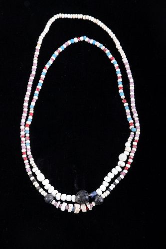 Colombia River Trade Bead Necklaces c. 1910