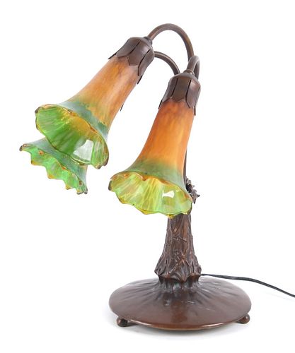 Stubin Art Nouveau Dimming Lamp c. 1930's