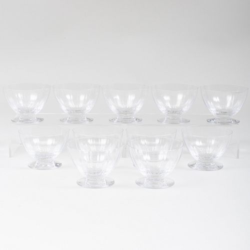 Set of Eleven Baccarat Glass Sorbet Cups
