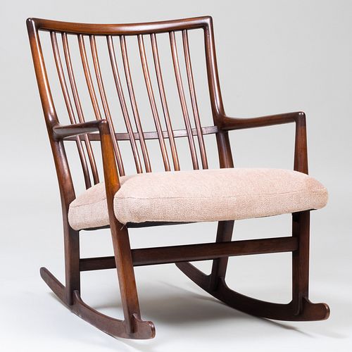 Hans Wegner Oak 'ML-33' Rocking Chair 